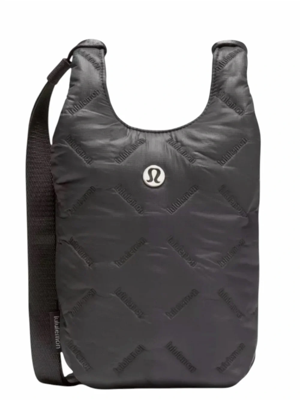 NEW Lululemon Black Quilty Pleasures 1L Phone Crossbody Bag Purse
